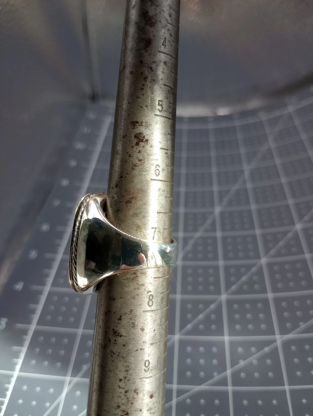 David Yurman Champagne & Diamond Albion Ring Size 7 - Picture 10 of 15